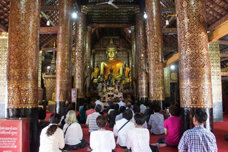 の画像 世界遺産ルアンパバーン 感動のメコン川クルーズと祈りの灯篭流し一日紀行 #6