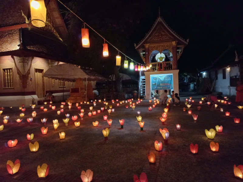 の画像 世界遺産ルアンパバーン 感動のメコン川クルーズと祈りの灯篭流し一日紀行 #9