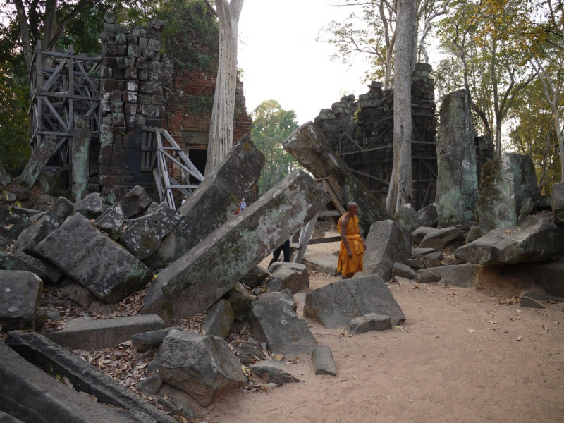 の画像 世界遺産＆絶景スポットを巡る「コーケー遺跡+プノンクーレン+ベンメリア」１日観光（昼食＆入場料込） #2