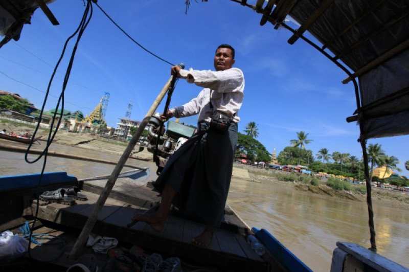 の画像 中洲に浮かぶ水上パゴダ「イェレーパゴダ」半日観光 #1