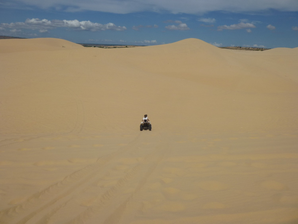 白い砂丘を訪れる　ビーチリゾートファンティエット（ムイネー）日帰り観光 #8 