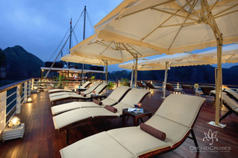 の画像 デラックスクラス〉ORCHID CRUISE 号(SUITE BALCONY )ランハ湾1泊2日(昼1夕1朝1)日本語ガイド無 #1 の画像 デラックスクラス〉ORCHID CRUISE 号(SUITE BALCONY )ランハ湾1泊2日(昼1夕1朝1)日本語ガイド無 #1