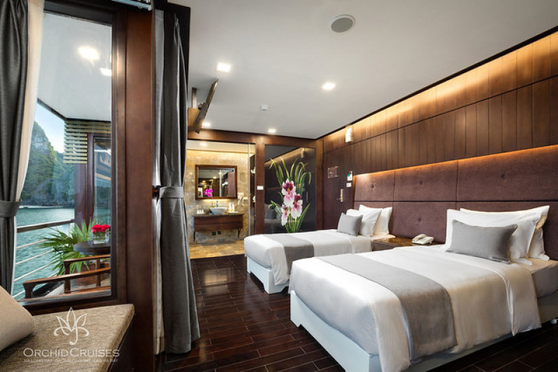の画像 デラックスクラス〉ORCHID CRUISE 号(SUITE BALCONY )ランハ湾1泊2日(昼1夕1朝1)日本語ガイド無 #0 の画像 デラックスクラス〉ORCHID CRUISE 号(SUITE BALCONY )ランハ湾1泊2日(昼1夕1朝1)日本語ガイド無 #0