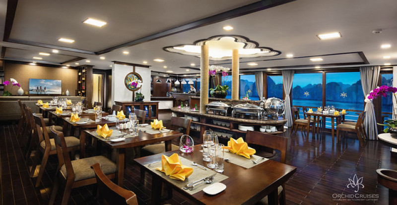 の画像 デラックスクラス〉ORCHID CRUISE 号(SUITE BALCONY )ランハ湾1泊2日(昼1夕1朝1)日本語ガイド無 #5 の画像 デラックスクラス〉ORCHID CRUISE 号(SUITE BALCONY )ランハ湾1泊2日(昼1夕1朝1)日本語ガイド無 #5