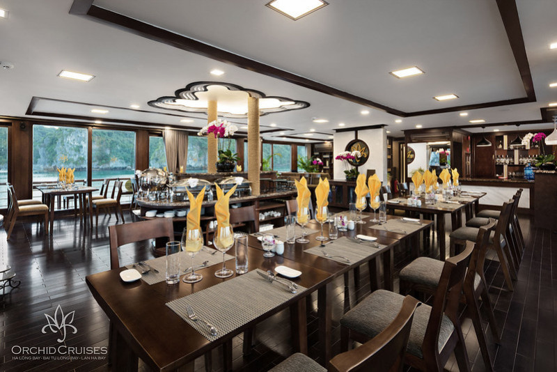の画像 デラックスクラス〉ORCHID CRUISE 号(SUITE BALCONY )ランハ湾1泊2日(昼1夕1朝1)日本語ガイド無 #12 の画像 デラックスクラス〉ORCHID CRUISE 号(SUITE BALCONY )ランハ湾1泊2日(昼1夕1朝1)日本語ガイド無 #12