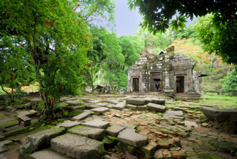 の画像 半日：世界遺産ワットプー観光（昼食付）※観光地の入場料は含まない料金となります。 #1