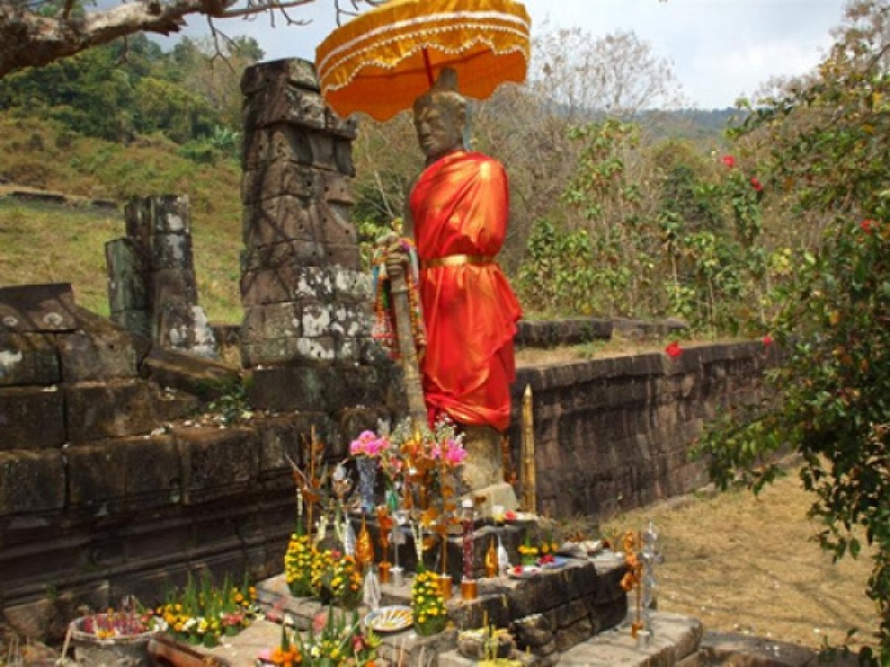 の画像 半日：世界遺産ワットプー観光（昼食付）※観光地の入場料は含まない料金となります。 #3