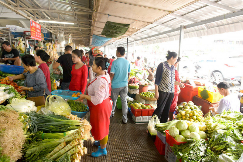 の画像 半日:プノンペン市内2大マーケット巡り (セントラルマーケット&ロシアンマーケット、ファクトリーアウトレット付き) #3