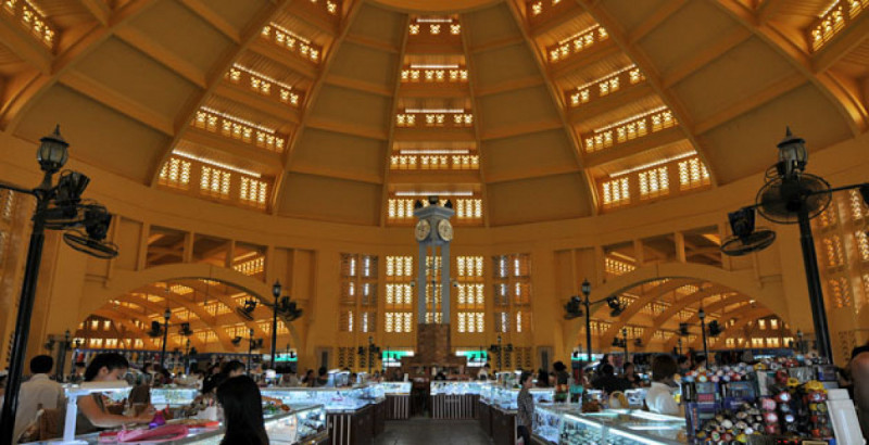 の画像 半日:プノンペン市内2大マーケット巡り (セントラルマーケット&ロシアンマーケット、ファクトリーアウトレット付き) #0