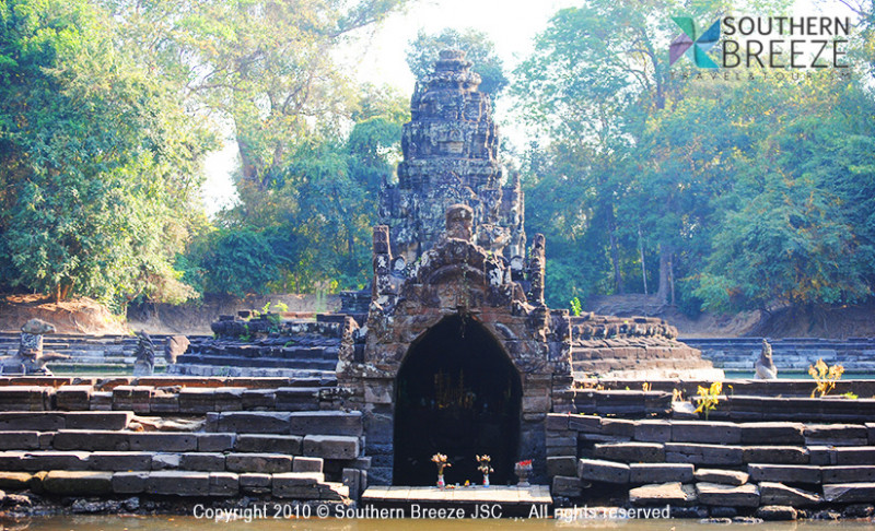 の画像 さくっと回れる！半日：アンコール遺跡小回りコース観光(タケウ、プラサットクラバン、バンテアイ・クデイ、スラスラン)食事無*アンコールチケット必要 #14