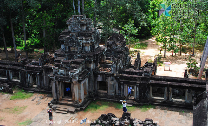 の画像 さくっと回れる！半日：アンコール遺跡小回りコース観光(タケウ、プラサットクラバン、バンテアイ・クデイ、スラスラン)食事無*アンコールチケット必要 #8