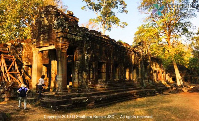 の画像 さくっと回れる!半日:アンコール遺跡小回りコース観光(タケウ、プラサットクラバン、バンテアイ・クデイ、スラスラン)食事無*アンコールチケット必要 #6