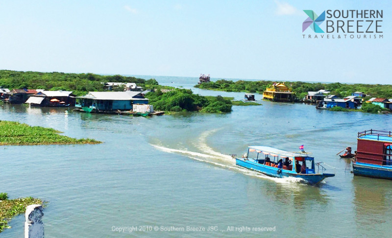 の画像 半日:トンレサップ湖クルーズ&オールドマーケット(食事付)※午前出発は昼食付、午後出発は夕食付 #3