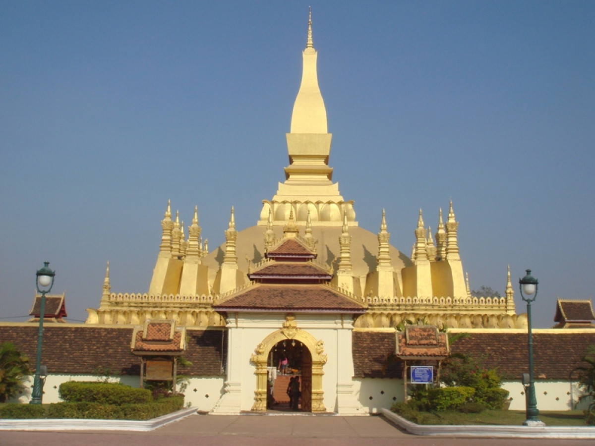 半日：ビエンチャン市内観光（ワットシーサケット・ワットホープラケオ・ワット・シームアン・タートルアン・パトゥーサイ・タラートサオ) #7 