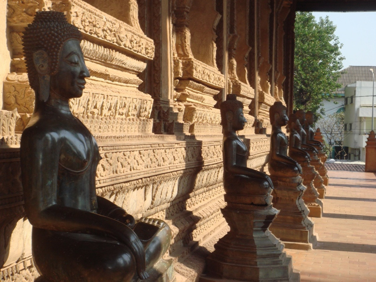 半日：ビエンチャン市内観光（ワットシーサケット・ワットホープラケオ・ワット・シームアン・タートルアン・パトゥーサイ・タラートサオ) #2 