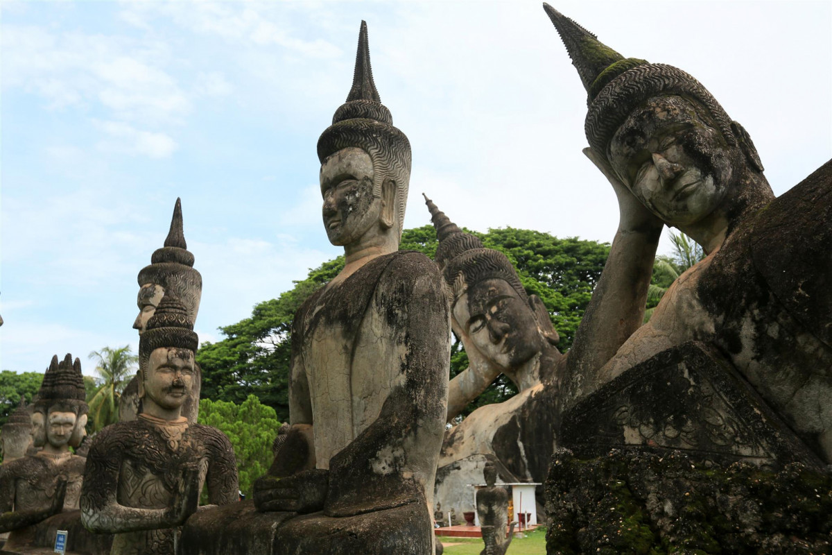 半日：ブッダパークと織物村（昼食付） #1 