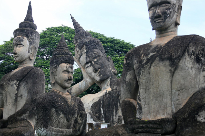 の画像 半日：ブッダパークと織物村（昼食付） #0